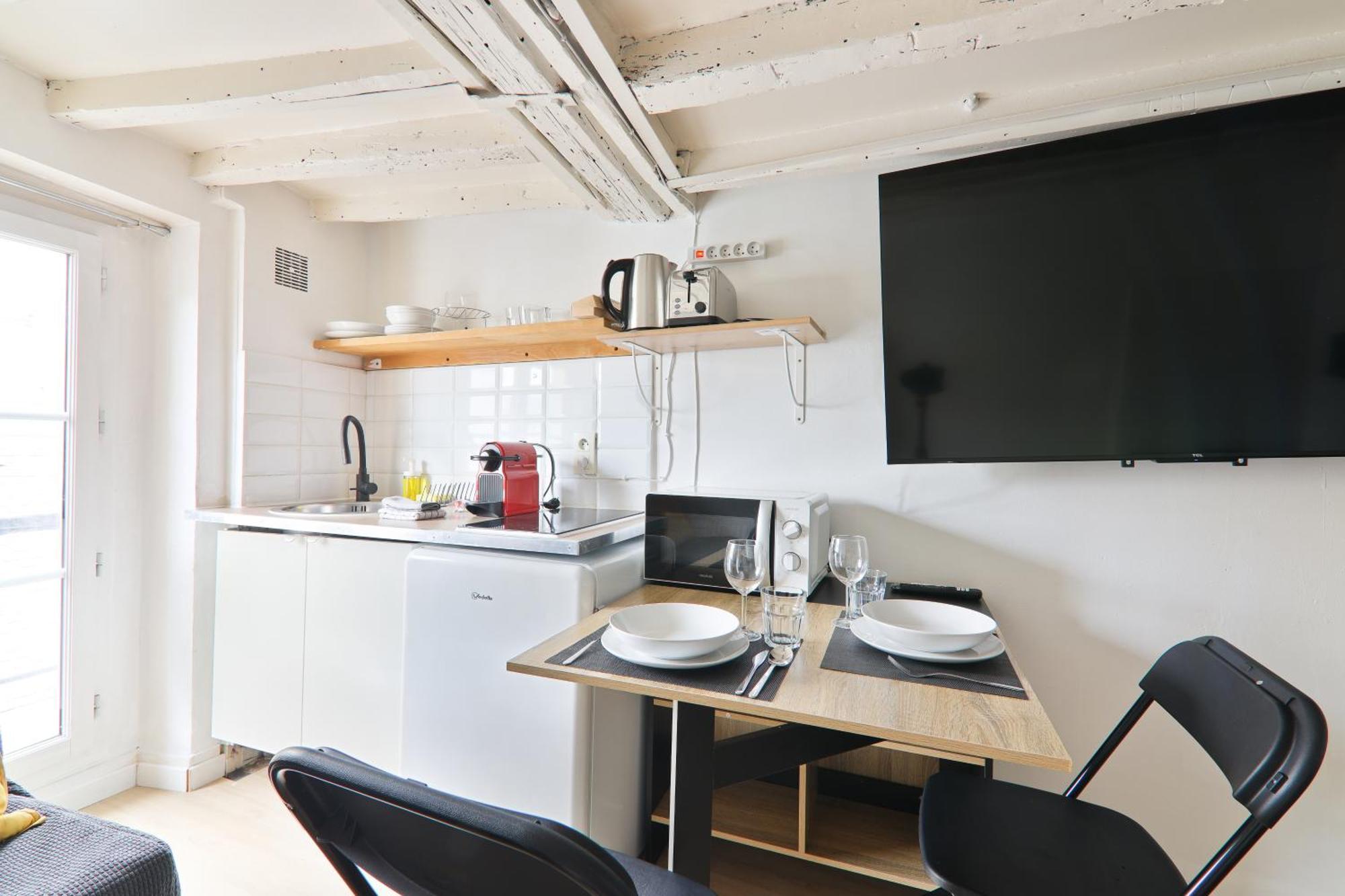 Studio Appartement Quartier Saint-Michel Notre-Dame 3 Free Netflix ปารีส ภายนอก รูปภาพ